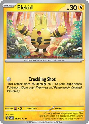 Elekid (059/182) [SV04 Paradox Rift] - Common