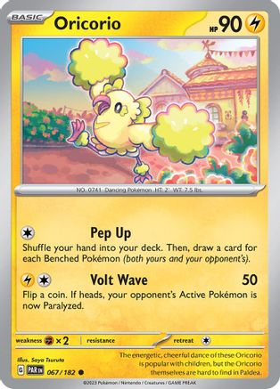 Oricorio (067/182) [SV04 Paradox Rift] - Common