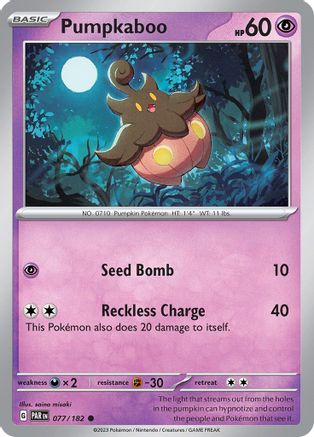 Pumpkaboo (077/182) [SV04 Paradox Rift] - Common