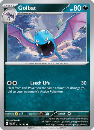 Golbat (111/182) [SV04 Paradox Rift] Reverse Holofoil - Common