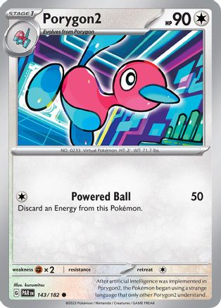 Porygon2 (143/182) [SV04 Paradox Rift] Reverse Holofoil - Common