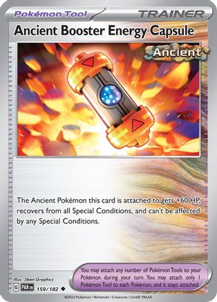 Ancient Booster Energy Capsule (159/182) [SV04 Paradox Rift] - Uncommon