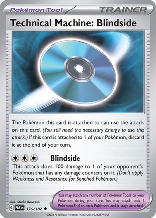 Technical Machine: Blindside (176/182) [SV04 Paradox Rift] Reverse Holofoil - Uncommon