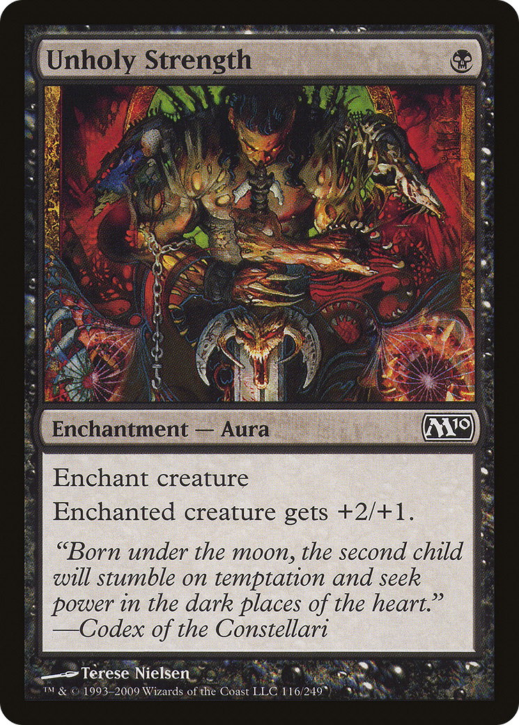 Unholy Strength (M10-116) [Magic 2010]