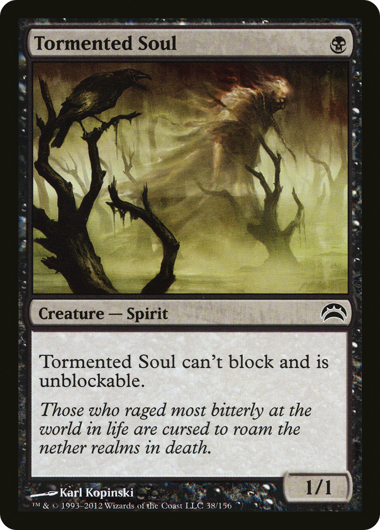 Tormented Soul (PC2-038) [Planechase 2012] Foil