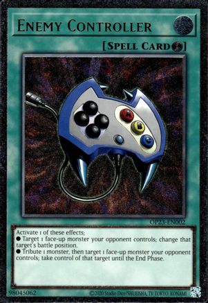 Enemy Controller (Ultimate Rare) (OP23-EN002) - OTS Tournament Pack 23 Unlimited