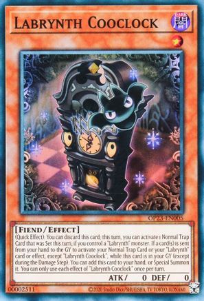 Labrynth Cooclock (Super Rare) (OP23-EN005) - OTS Tournament Pack 23 Unlimited