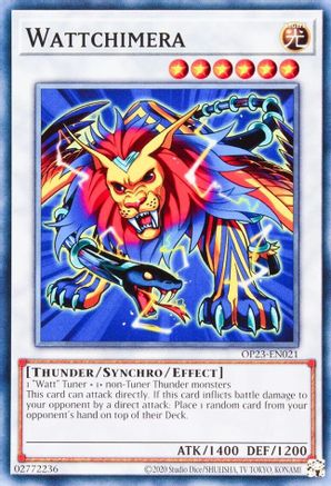 Wattchimera (Common) (OP23-EN021) - OTS Tournament Pack 23 Unlimited
