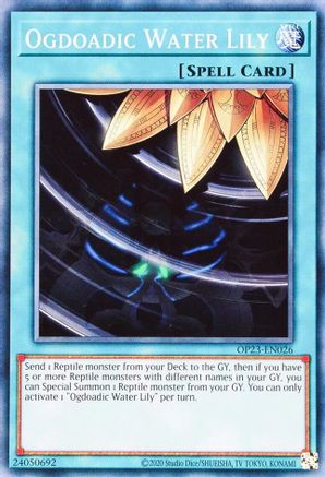 Ogdoadic Water Lily (Common) (OP23-EN026) - OTS Tournament Pack 23 Unlimited
