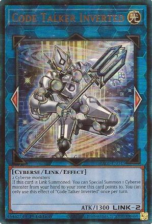 Code Talker Inverted (Prismatic Ultimate Rare) (RA01-EN045) - 25th Anniversary Rarity Collection 1st Edition