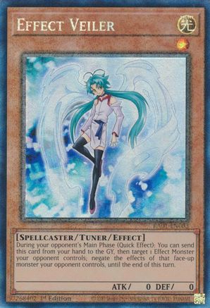 Effect Veiler (Prismatic Collector's Rare) (RA01-EN003) - 25th Anniversary Rarity Collection 1st Edition