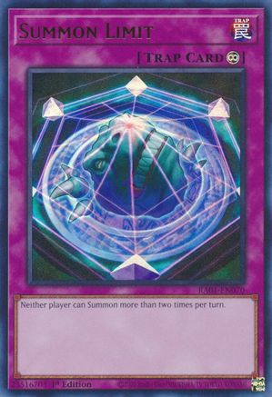 Summon Limit (Ultra Rare) (RA01-EN070) - 25th Anniversary Rarity Collection 1st Edition