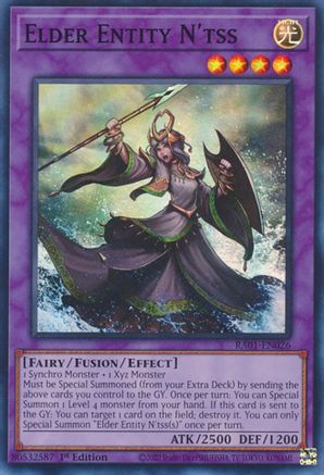 Elder Entity N'tss (Super Rare) (RA01-EN026) - 25th Anniversary Rarity Collection 1st Edition