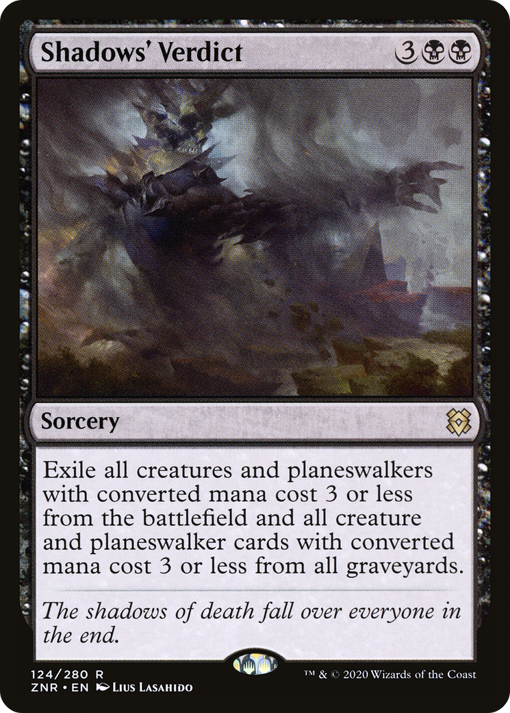 Shadows' Verdict (ZNR-124) [Zendikar Rising] Foil