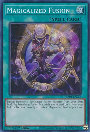 Magicalized Fusion (Super Rare) (RA01-EN058) - 25th Anniversary Rarity Collection 1st Edition