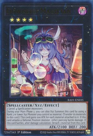 Downerd Magician (Ultra Rare) (RA01-EN035) - 25th Anniversary Rarity Collection 1st Edition