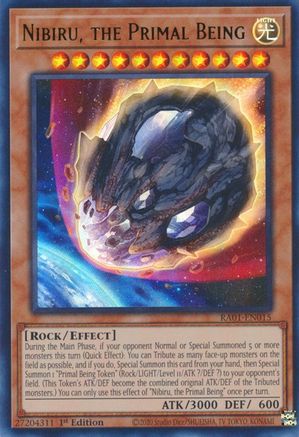 Nibiru, the Primal Being (Ultra Rare) (RA01-EN015) - 25th Anniversary Rarity Collection 1st Edition