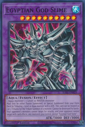 Egyptian God Slime (Super Rare) (RA01-EN029) - 25th Anniversary Rarity Collection 1st Edition