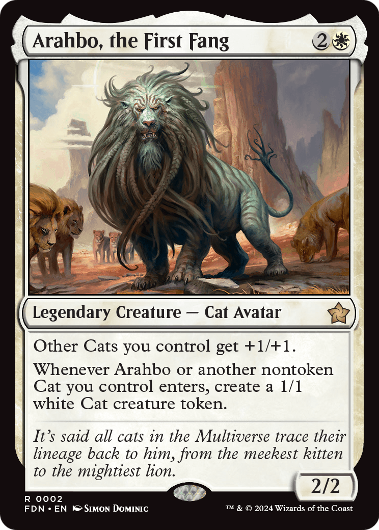 Arahbo, the First Fang (FDN-002) [Foundations]