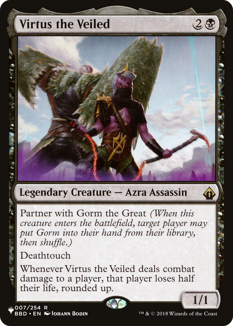 Virtus the Veiled (LIST-007/254) [The List]