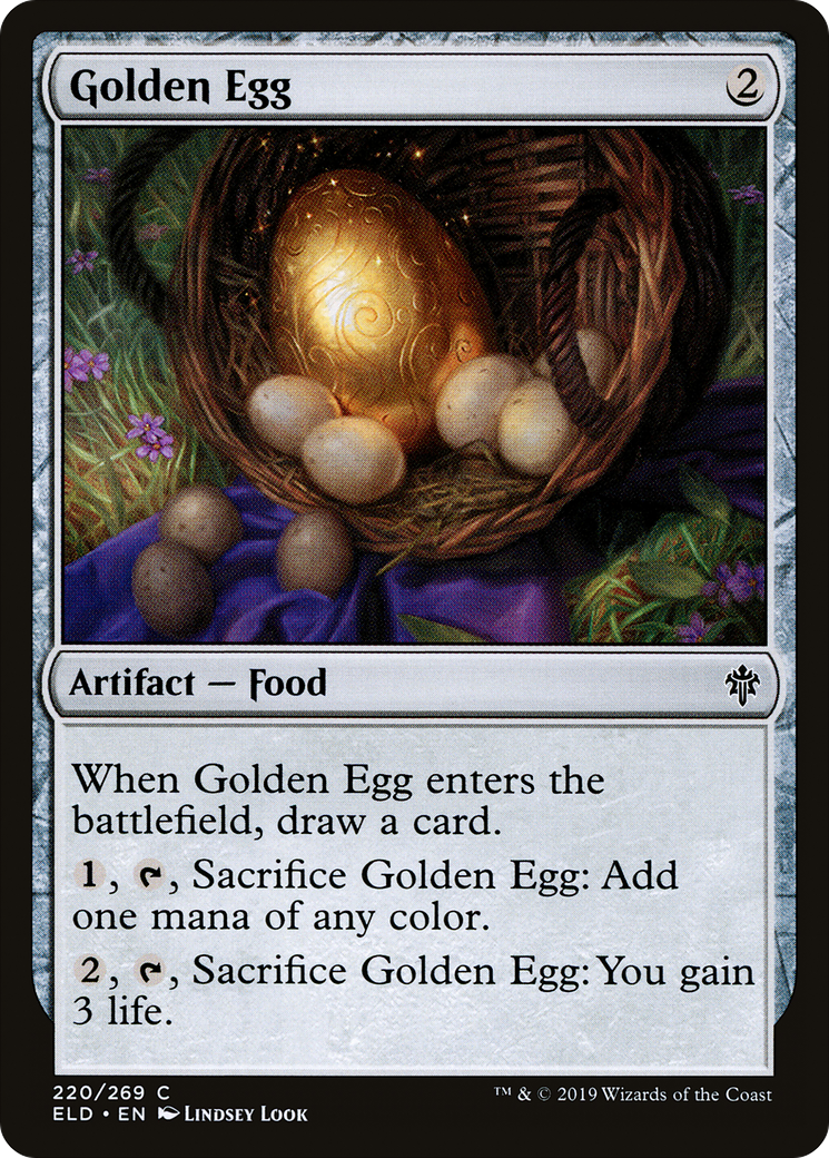 Golden Egg (ELD-220) [Throne of Eldraine]