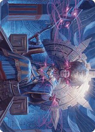 Akal Pakal, First Among Equals Art Card (8/81) (ASLCI-008) [Art Series: The Lost Caverns of Ixalan]