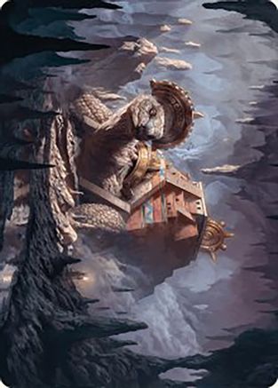 Bedrock Tortoise Art Card (ASLCI-023) [Art Series: The Lost Caverns of Ixalan]