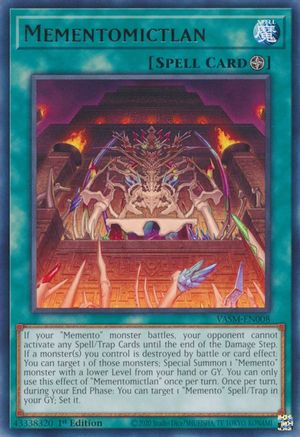 Mementomictlan (Rare) (VASM-EN008) - Valiant Smashers 1st Edition