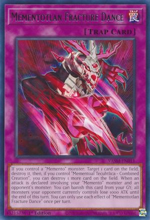 Mementotlan Fracture Dance (Rare) (VASM-EN011) - Valiant Smashers 1st Edition