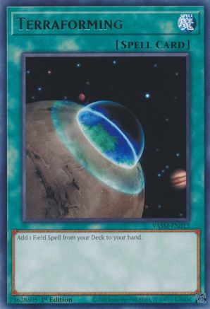 Terraforming (Rare) (VASM-EN013) - Valiant Smashers 1st Edition