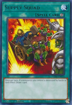 Supply Squad (Rare) (VASM-EN014) - Valiant Smashers 1st Edition