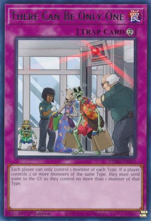 There Can Be Only One (Rare) (VASM-EN015) - Valiant Smashers 1st Edition