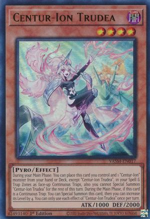 Centur-Ion Trudea (Ultra Rare) (VASM-EN017) - Valiant Smashers 1st Edition
