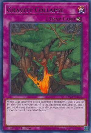 Gravity Collapse (Rare) (VASM-EN030) - Valiant Smashers 1st Edition