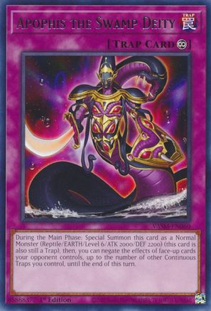 Apophis the Swamp Deity (Rare) (VASM-EN060) - Valiant Smashers 1st Edition