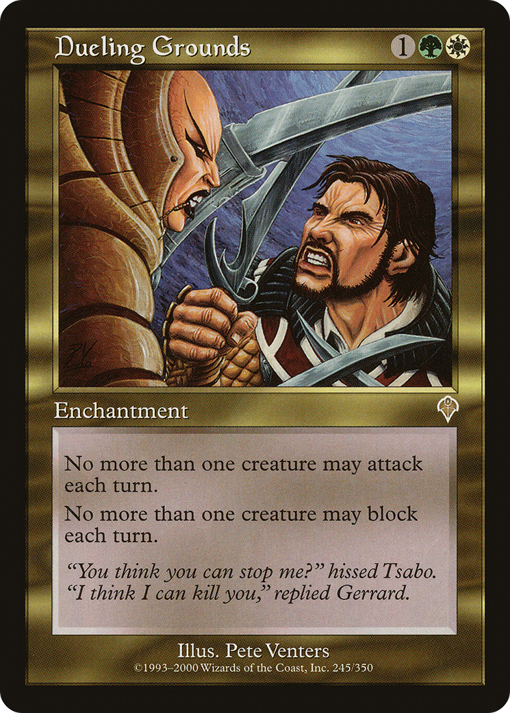Dueling Grounds (INV-245) [Invasion] Foil