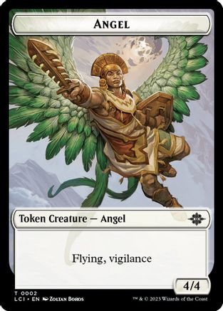 Angel Token (LCI-002) [The Lost Caverns of Ixalan]