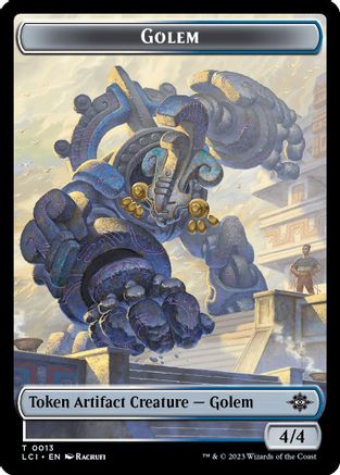 Golem Token (LCI-013) [The Lost Caverns of Ixalan]