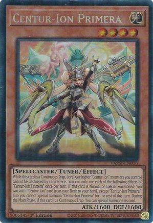 Centur-Ion Primera (Collector's Rare) (VASM-EN016) - Valiant Smashers 1st Edition