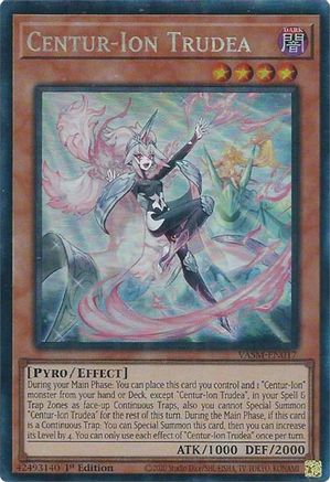 Centur-Ion Trudea (Collector's Rare) (VASM-EN017) - Valiant Smashers 1st Edition