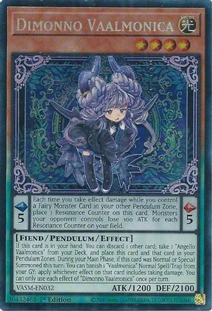 Dimonno Vaalmonica (Collector's Rare) (VASM-EN032) - Valiant Smashers 1st Edition