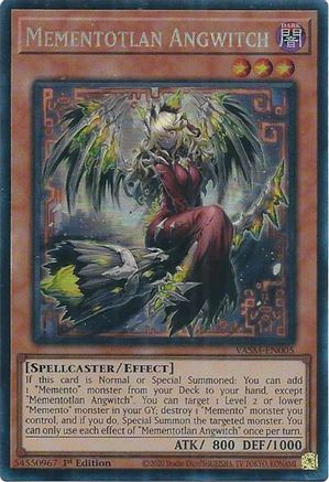 Mementotlan Angwitch (Collector's Rare) (VASM-EN005) - Valiant Smashers 1st Edition