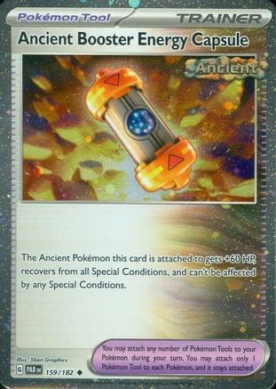 Ancient Booster Energy Capsule (159/182) [Miscellaneous Cards & Products] Holofoil - Uncommon