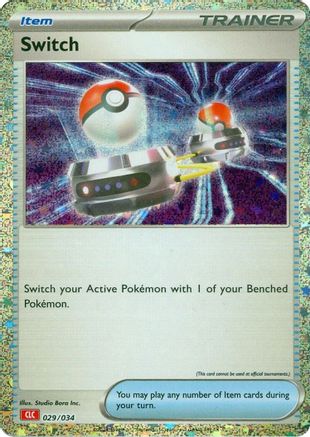Switch (CLC) (029/034) [Trading Card Game Classic] Holofoil - Classic Collection