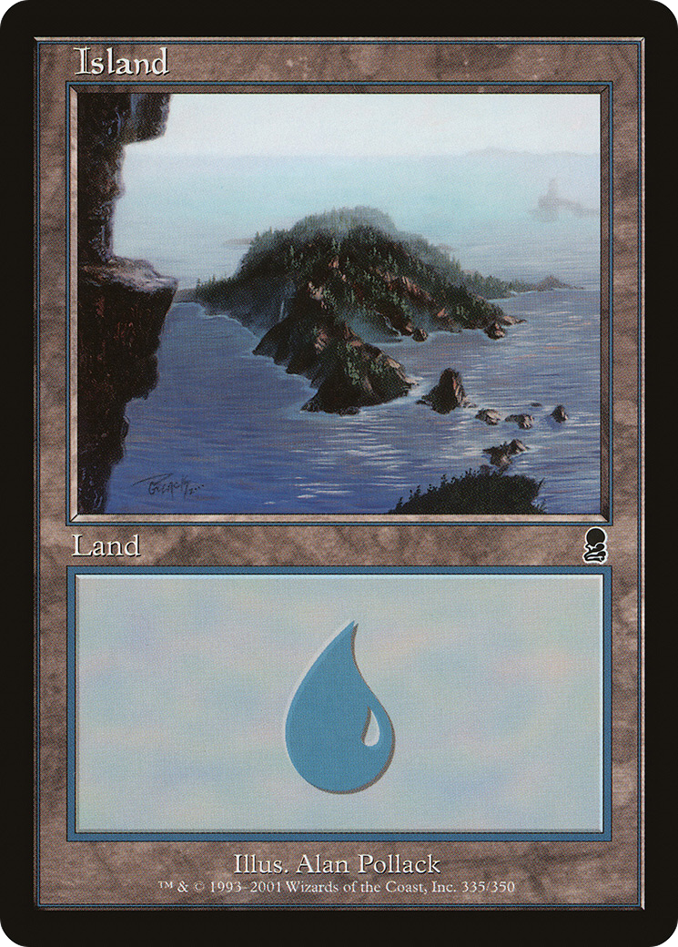 Island (ODY-335) [Odyssey] Foil