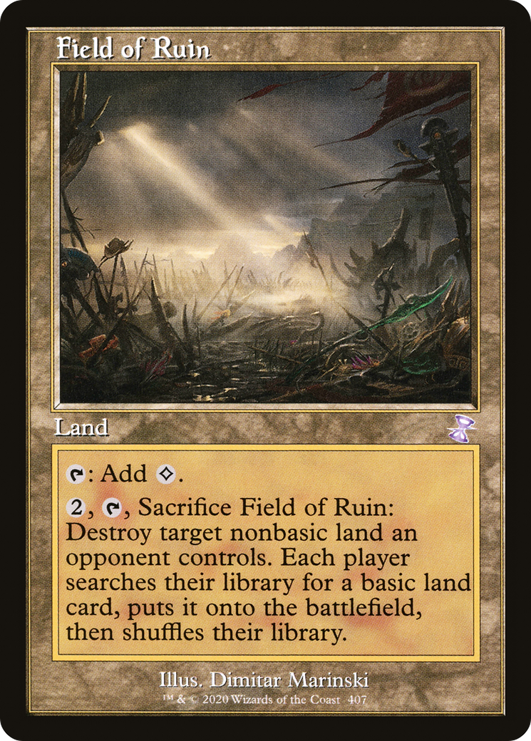 Field of Ruin (TSR-407) [Time Spiral Remastered] Foil