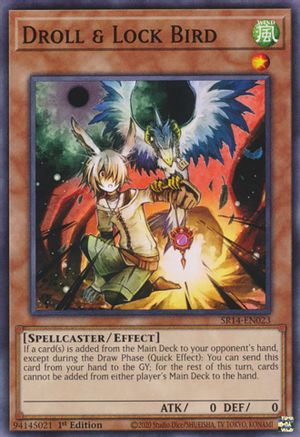 Droll & Lock Bird (Common) (SR14-EN023) - Structure Deck: Fire Kings Unlimited