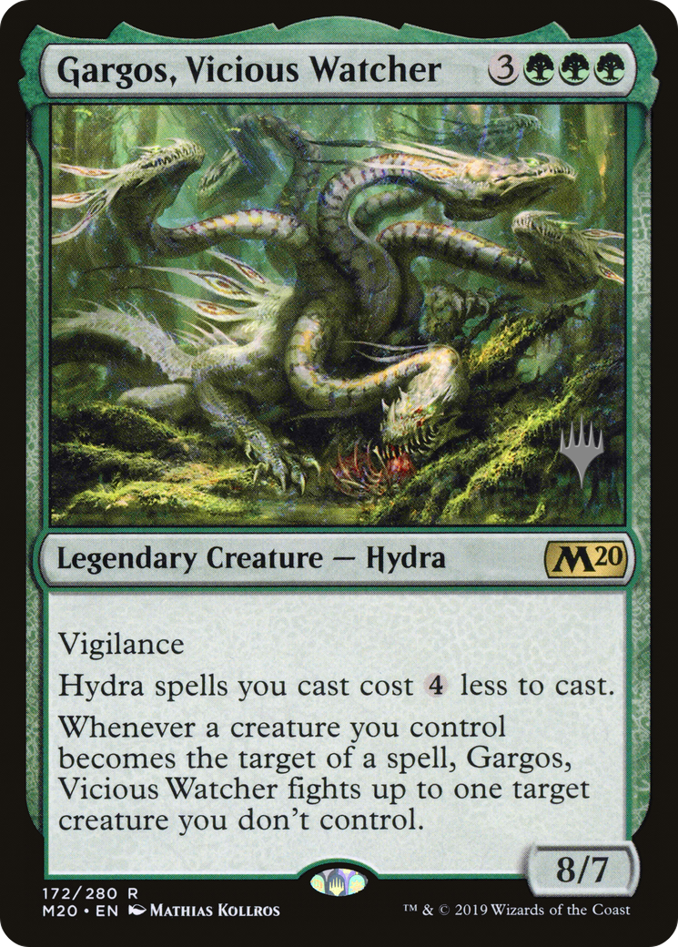 Gargos, Vicious Watcher (PPM20-172) [Promo Pack: Core Set 2020 Promos] Foil