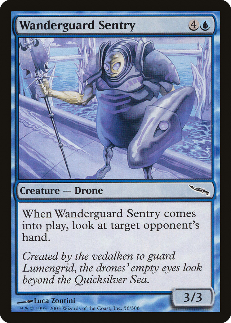 Wanderguard Sentry (MRD-056) [Mirrodin]