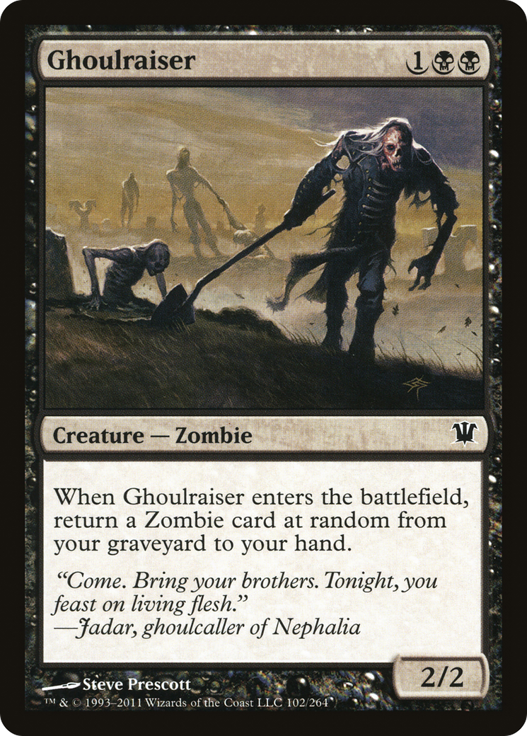 Ghoulraiser (ISD-102) [Innistrad] Foil